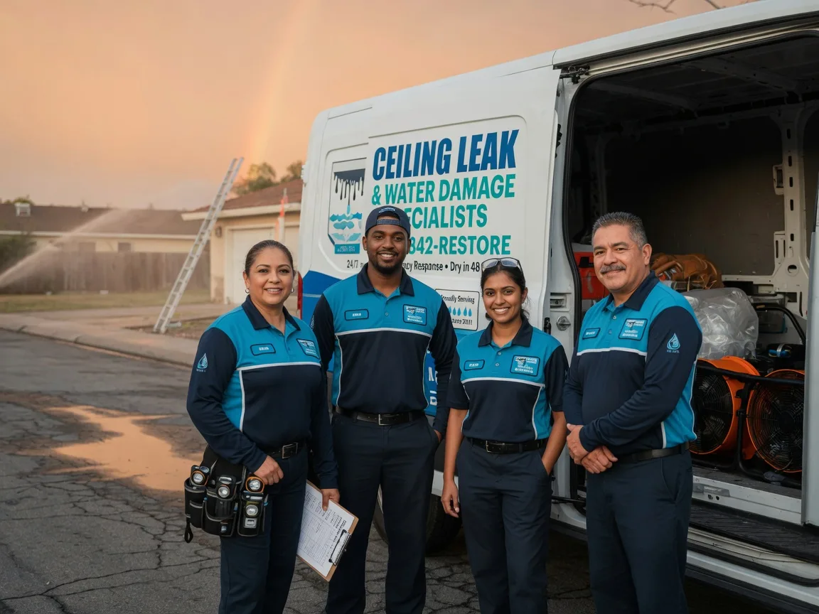 Ceiling Leak Cleanup company in Chandlers Valley, PA